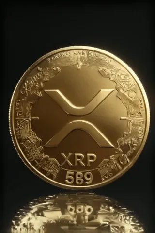 “The Standard”, a sculpted gold coin bearing the XRP mark
